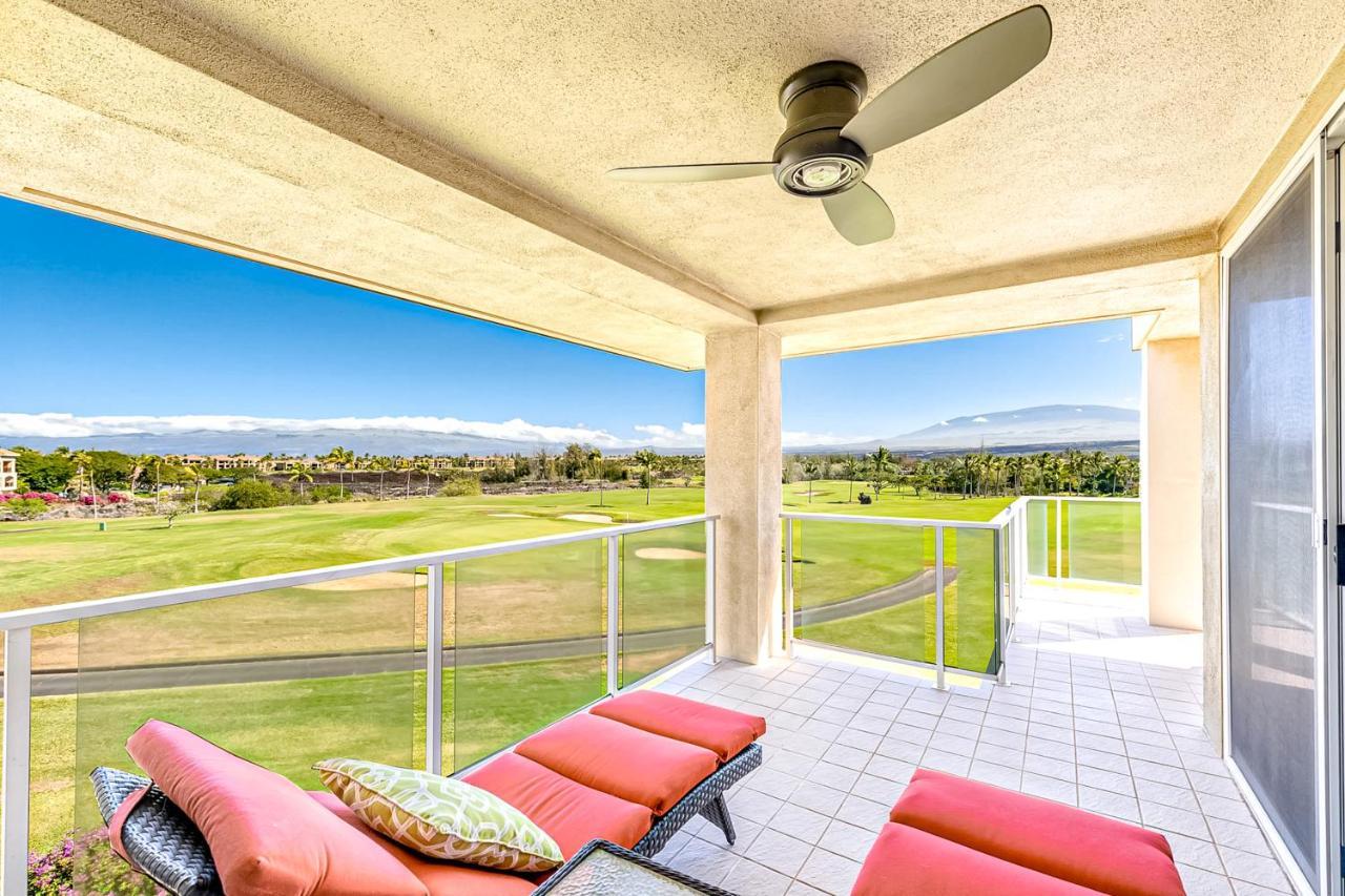 Апартаменты Tropical Elegance Golf Course Penthouse Ваиколоа-Виллидж Экстерьер фото