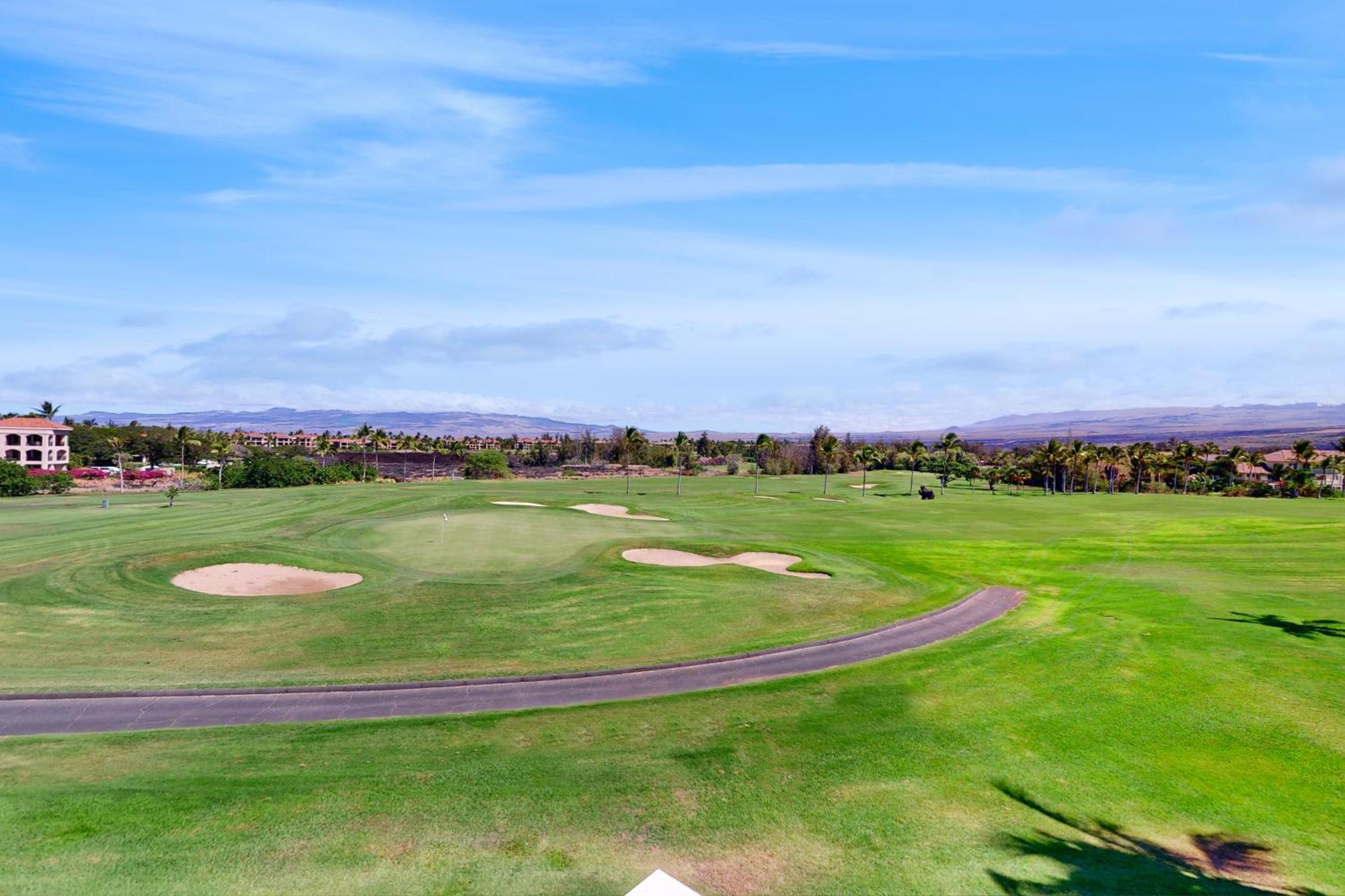 Апартаменты Tropical Elegance Golf Course Penthouse Ваиколоа-Виллидж Экстерьер фото
