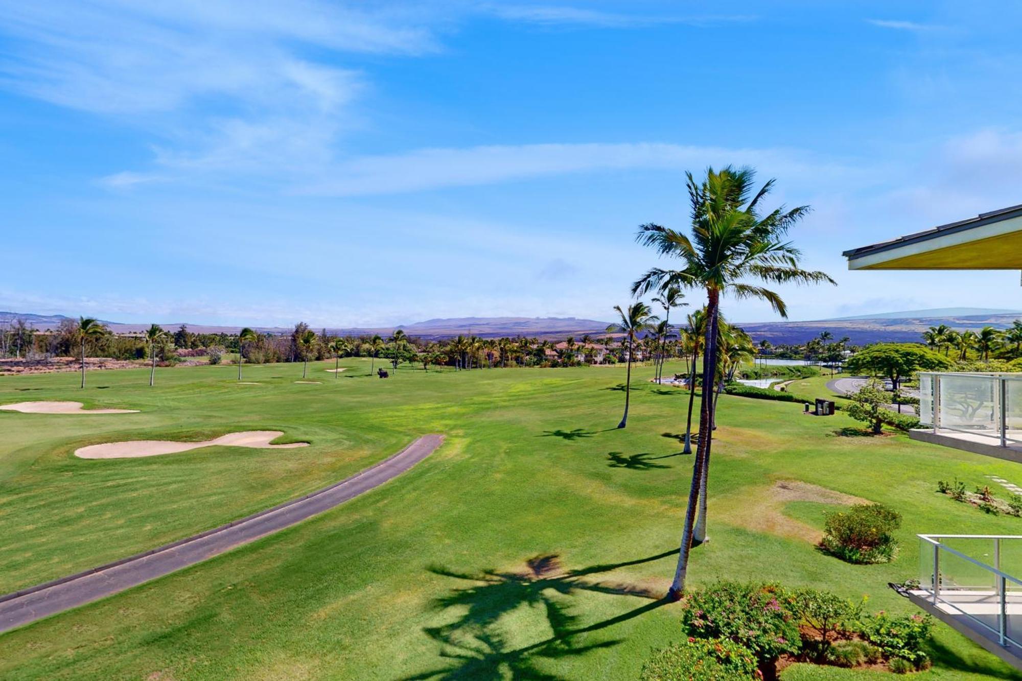 Апартаменты Tropical Elegance Golf Course Penthouse Ваиколоа-Виллидж Экстерьер фото